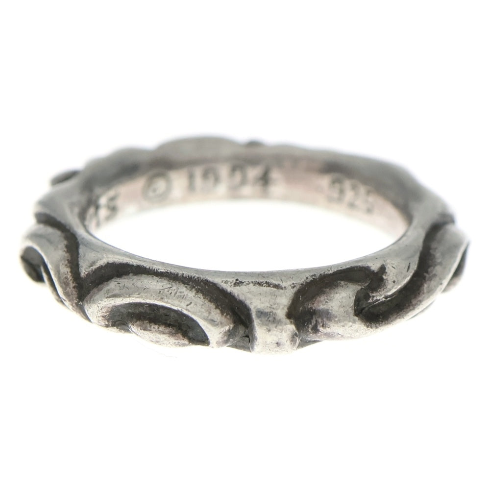 CHROME HEARTS(クロムハーツ) SCRL BAND スクロールバンド リング シルバー BCA351