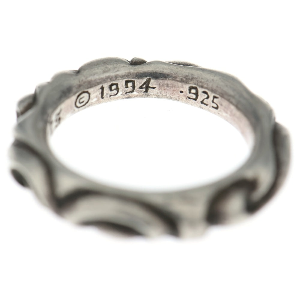 CHROME HEARTS(クロムハーツ) SCRL BAND スクロールバンド リング シルバー BCA351