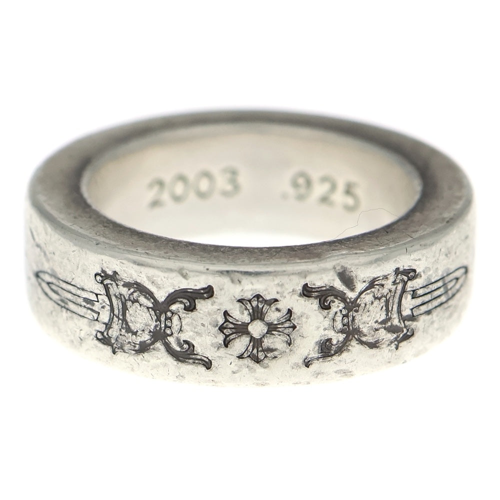 CHROME HEARTS(クロムハーツ) 6mm SPACER DAGGER 6mmスペーサーリング ダガー シルバーBCA335 レディース