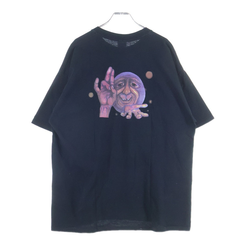 VINTAGE(ヴィンテージ) 90‐00s KING CRIMSON キングクリムゾン 両面プリント Tシャツ 販売カットソー ブラック
