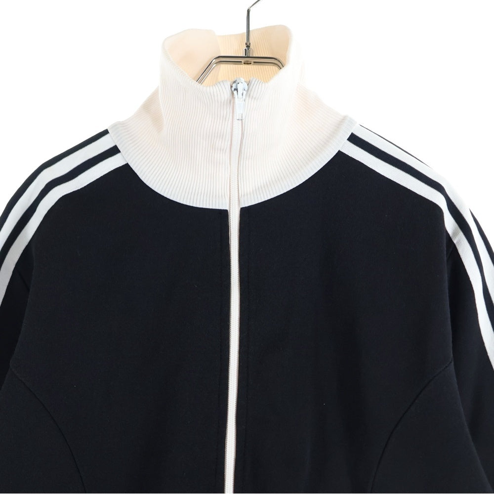 adidas(アディダス) 60-70s TRACK JACKET ハイネック ジップアップ トラック ジャケット ブラック/ホワイト 西ドイツ製