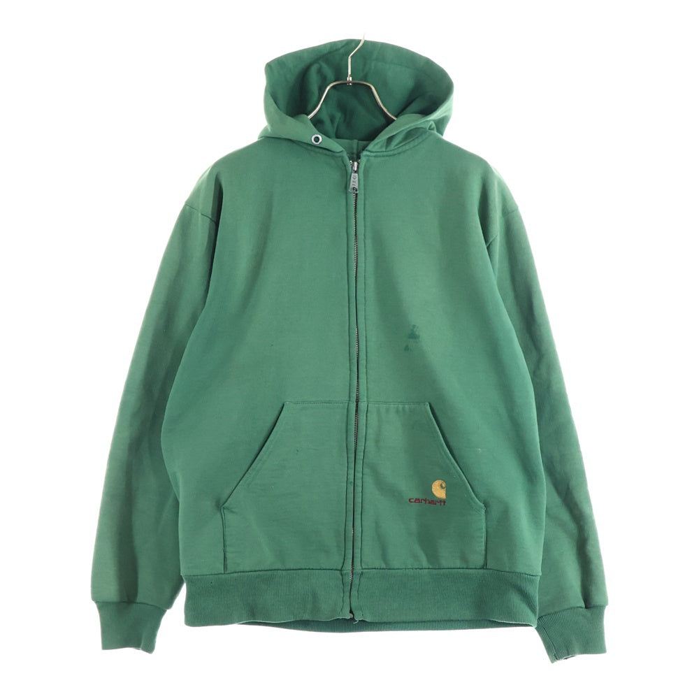 CARHARTT(カーハート) 80s FULL ZIP SWEAT HOODIE サーマルライナー ジップ パーカー グリーン