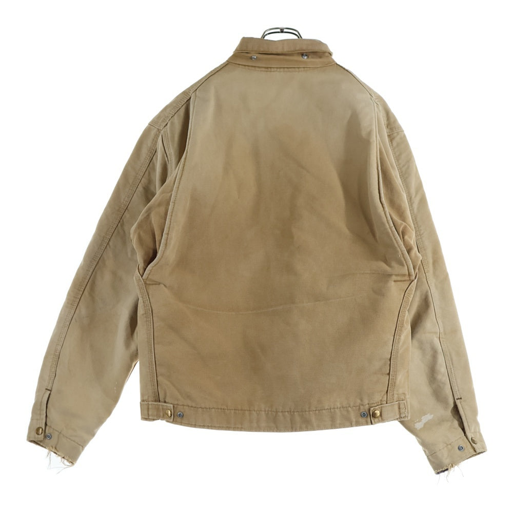 CARHARTT(カーハート) 70s DETROIT JACKET SCOVILL ZIP コットンダック ブランケット 涙TALON デトロイト ジャケット キャメル
