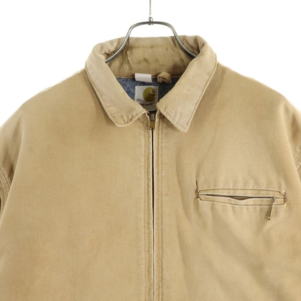 CARHARTT(カーハート) 70s DETROIT JACKET SCOVILL ZIP コットンダック ブランケット 涙TALON デトロイト ジャケット キャメル