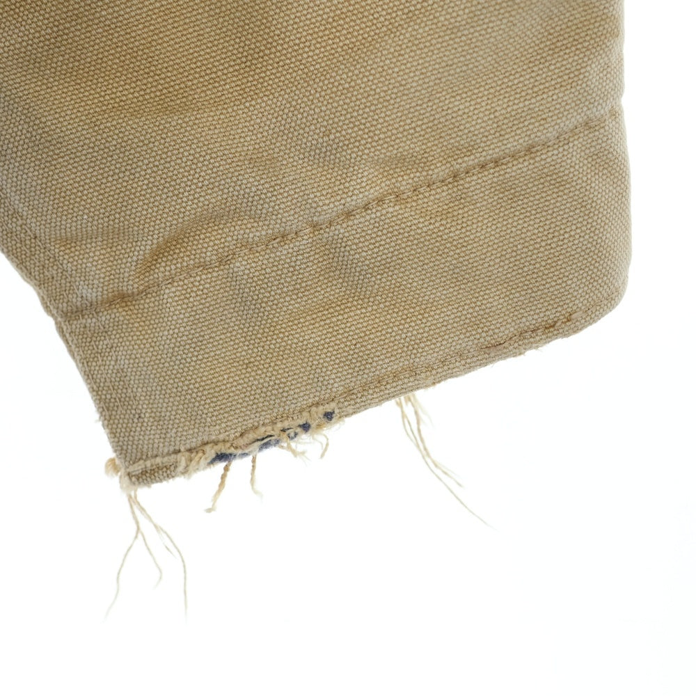 CARHARTT(カーハート) 70s DETROIT JACKET SCOVILL ZIP コットンダック ブランケット 涙TALON デトロイト ジャケット キャメル