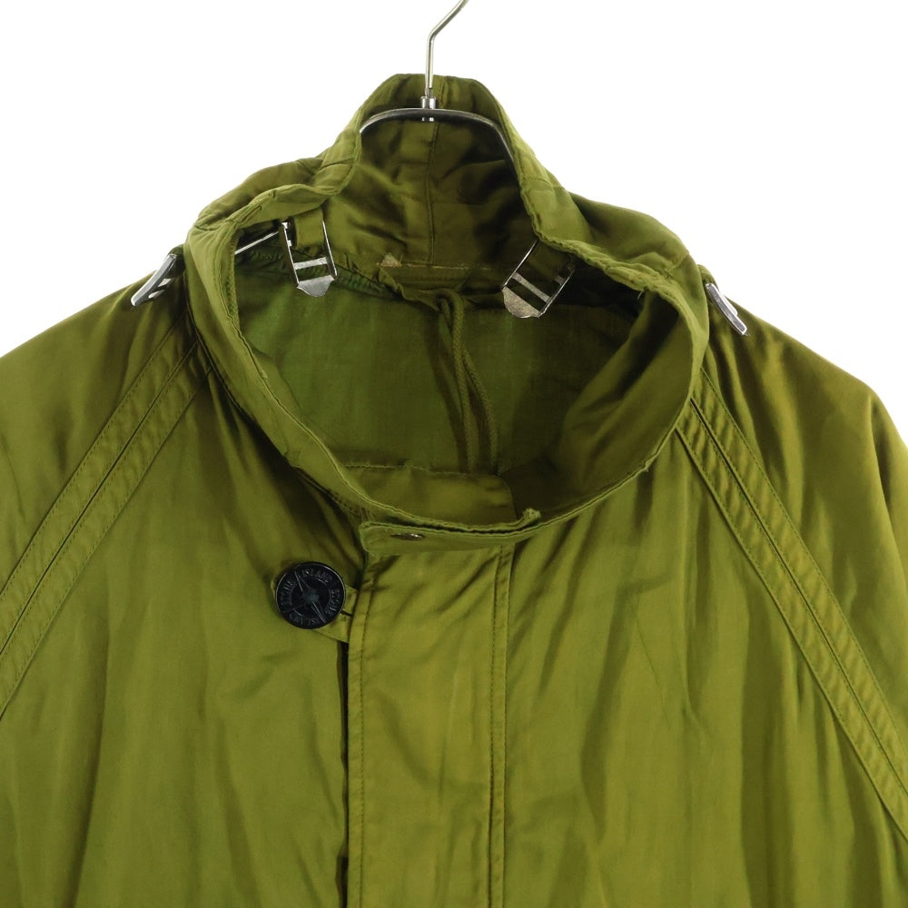 STONE ISLAND(ストーンアイランド) 80s Archive マッシモオスティ期 c.p.Companyタグ アームロゴワッペン ラグラン コットンワークジャケット カーキ
