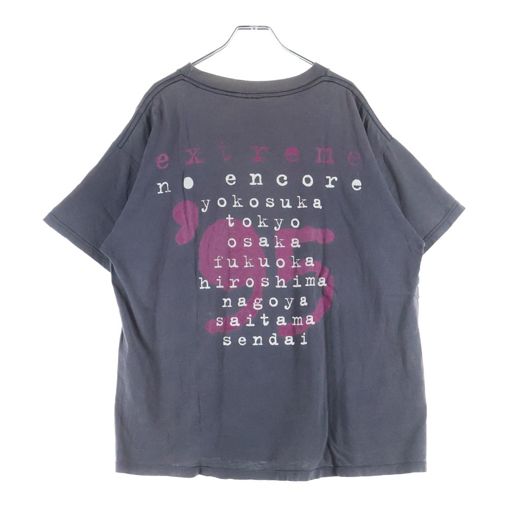 VINTAGE(ヴィンテージ) 90s EXTREME JAPAN TOUR エクストリーム ジャパン ツアー Tシャツ 半袖カットソー ブラック