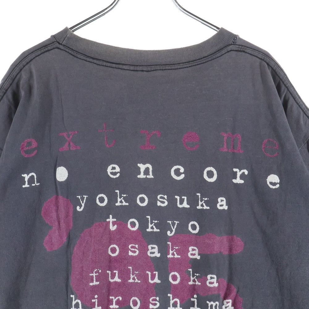 VINTAGE(ヴィンテージ) 90s EXTREME JAPAN TOUR エクストリーム ジャパン ツアー Tシャツ 半袖カットソー ブラック