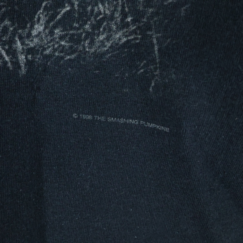 VINTAGE(ヴィンテージ) 90s The Smashing Pumpkins Adore スマッシングパンプキンズ 両面プリント 半袖Tシャツ カットソー ブラック