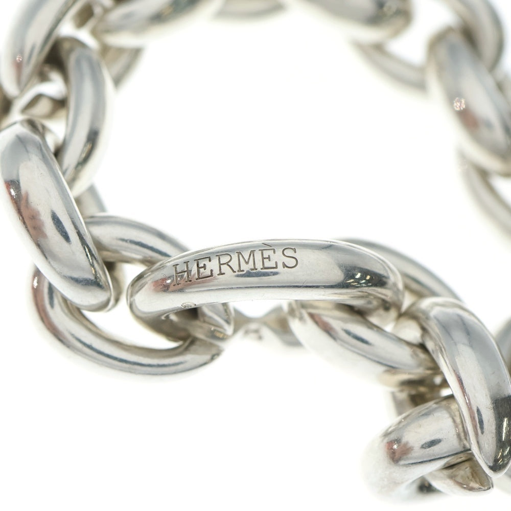 HERMES(エルメス) Acrobat GM アクロバットGM 17コマ チェーン ブレスレット シルバー