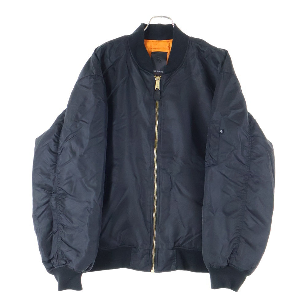 RAF SIMONS(ラフシモンズ) 05AW 10th Anniversary 2005 Curriculum Bomber Jacket ボンバージャケット 10周年記念 アーカイブ ブラック