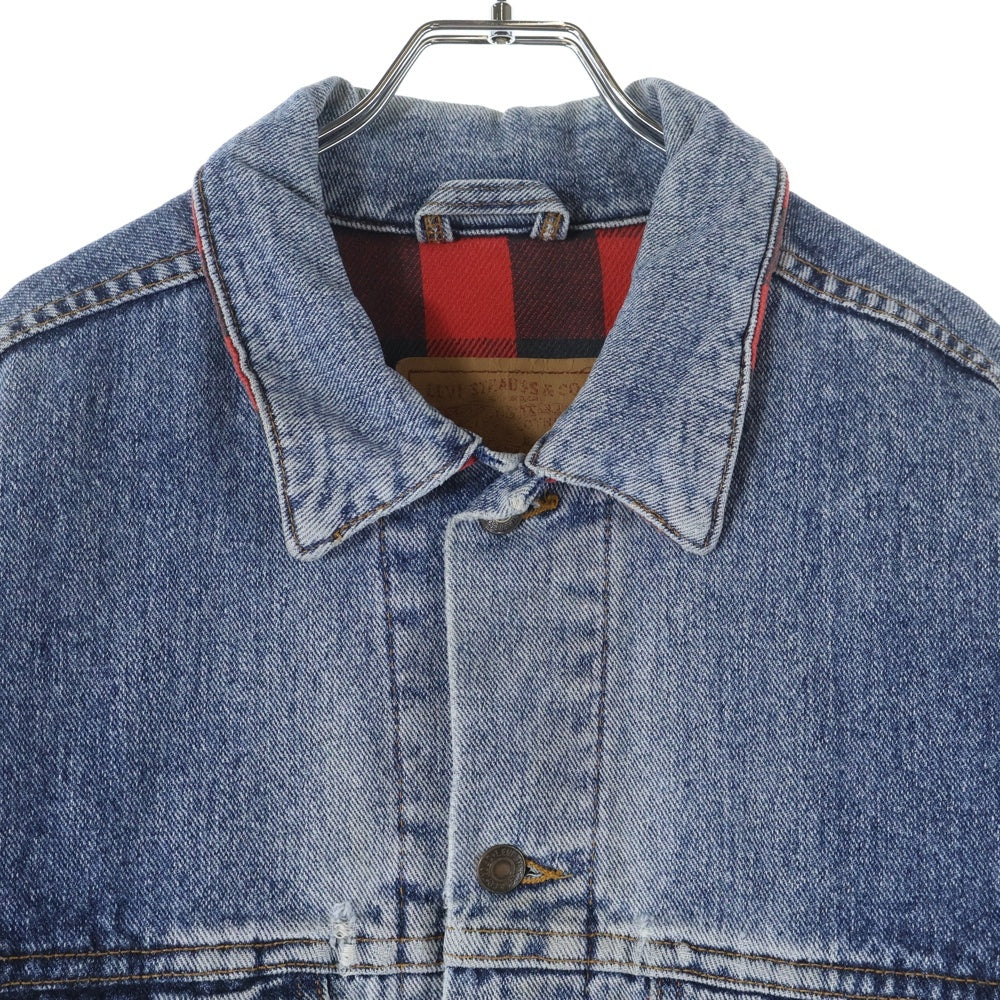 Levi's(リーバイス) 90s VINTAGE 70417ー4891 ネル生地 ライナー 4ポケット デニム ジャケット インディゴ