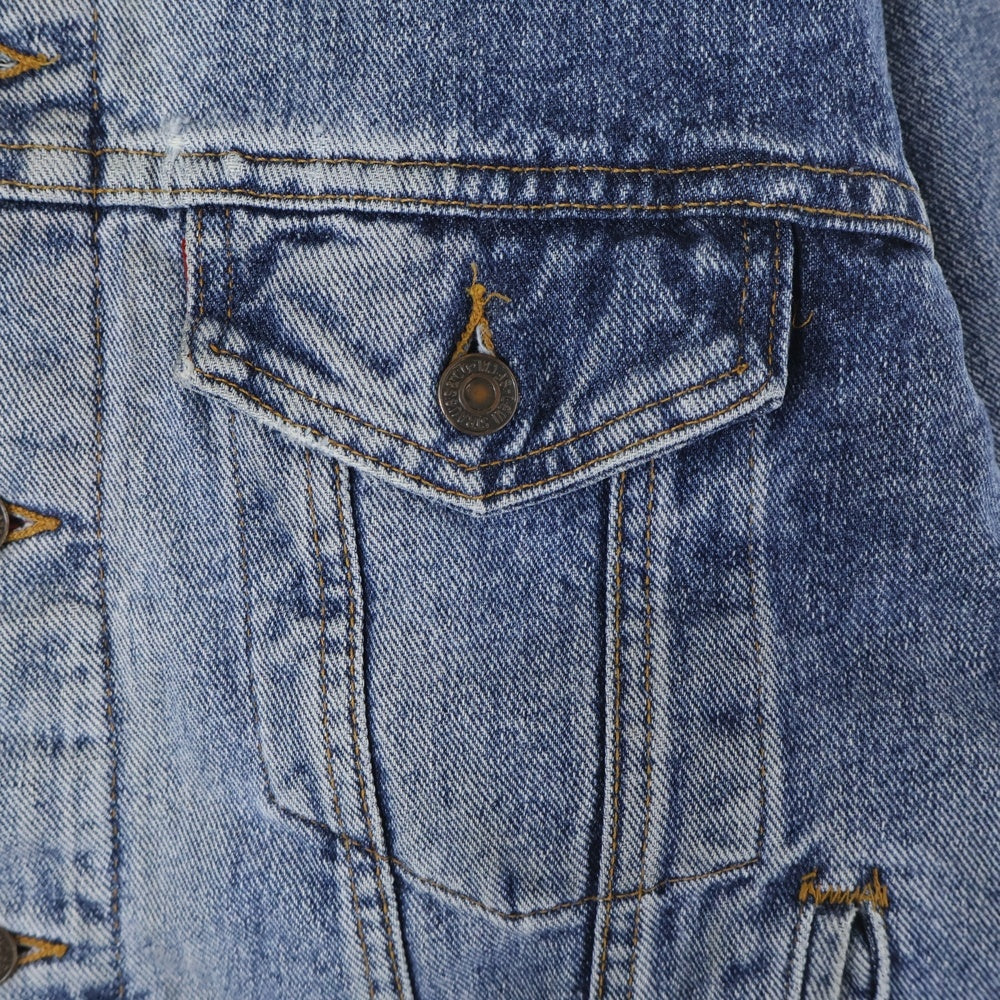 Levi's(リーバイス) 90s VINTAGE 70417ー4891 ネル生地 ライナー 4ポケット デニム ジャケット インディゴ