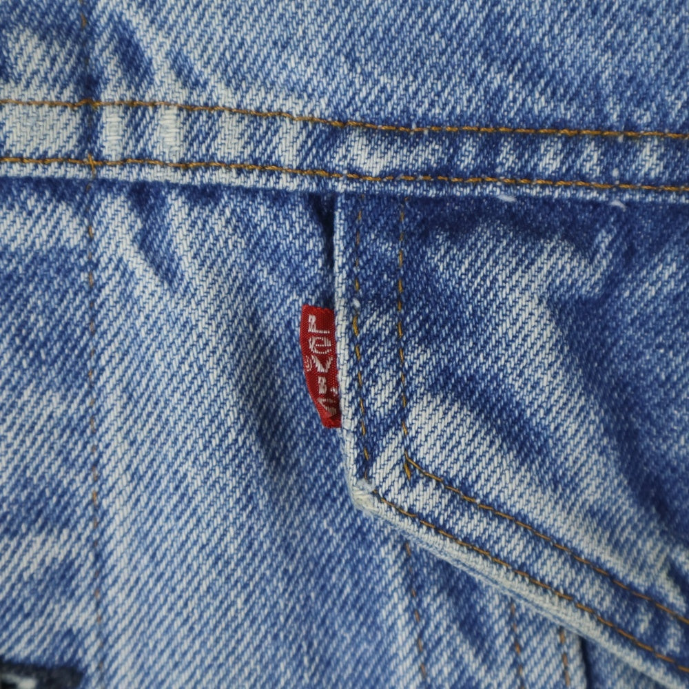 Levi's(リーバイス) 80s VINTAGE 70505 4th スモールe フォース ボタン裏刻印527 デニム ジャケット インディゴ
