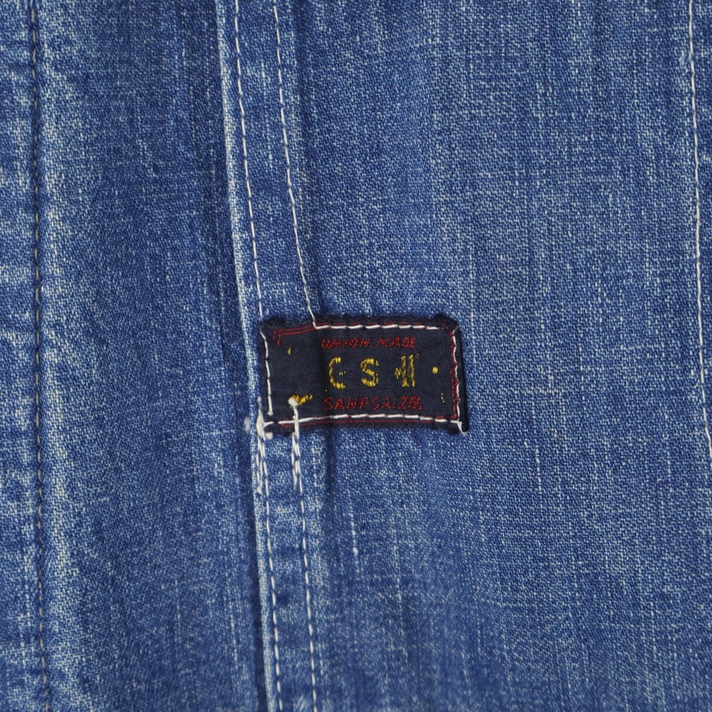 VINTAGE(ヴィンテージ) 50ー60s BIG SMITH DENIM COVERAll ビックスミス デニム カバーオール インディゴ