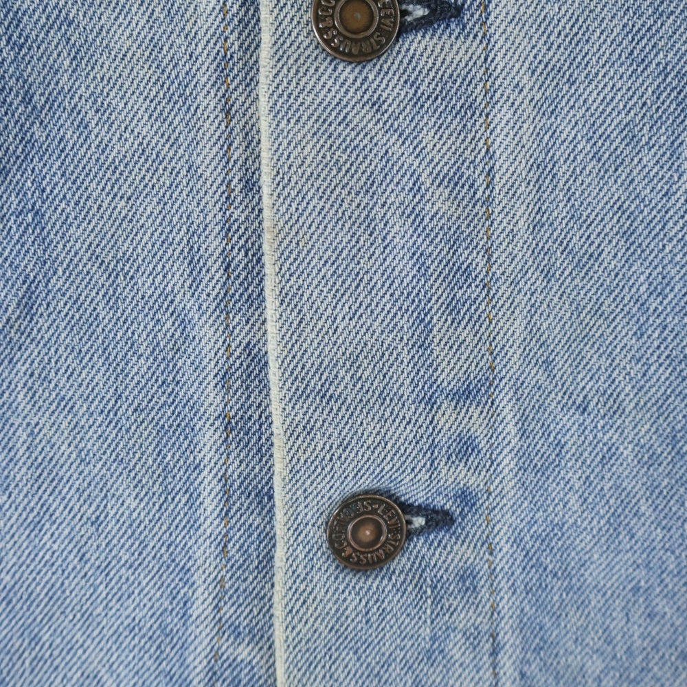 Levi's(リーバイス) 80s VINTAGE 70505 4th スモールe フォース ボタン裏刻印527 デニム ジャケット インディゴ
