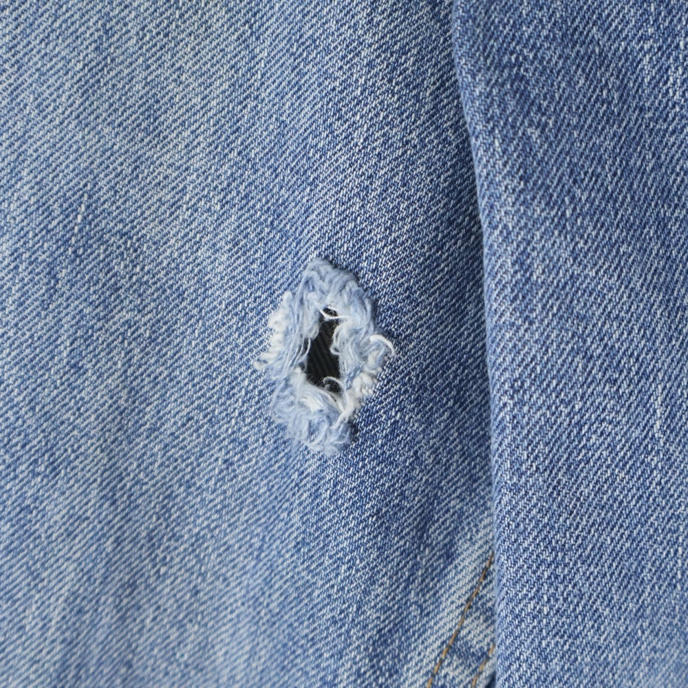 Levi's(リーバイス) 80s VINTAGE 71205-0217 4th スモールe フォース ボタン裏刻印522 ケアタグ デニム トラッカー ジャケット インディゴ