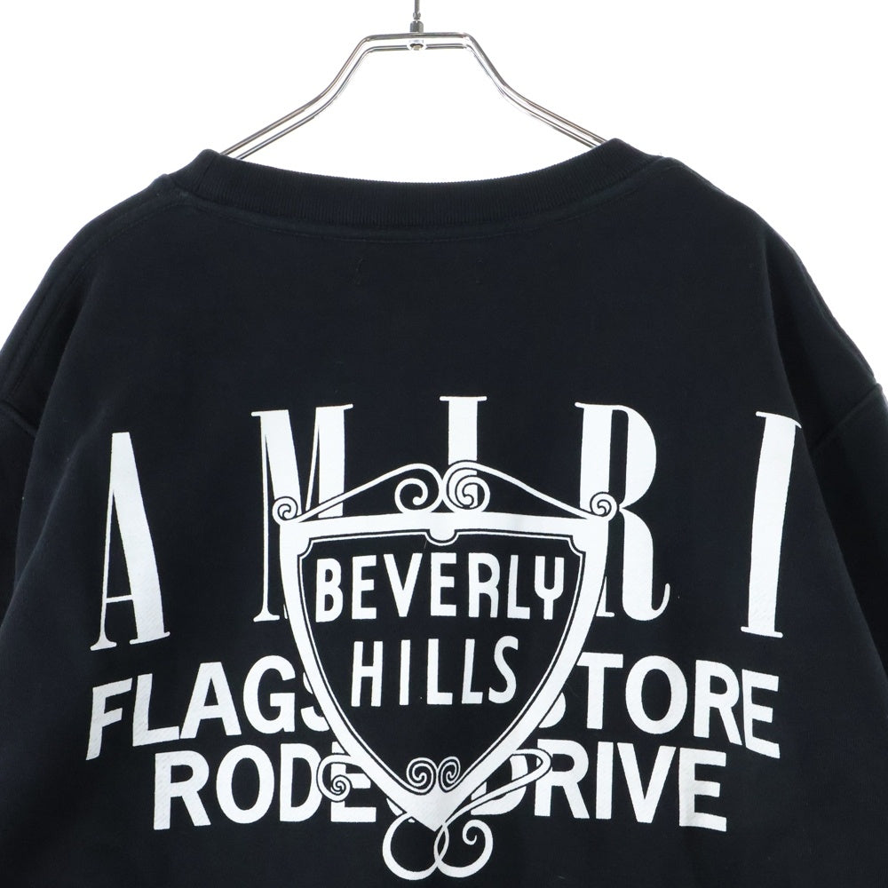 AMIRI(アミリ) BEVERLY HILLS RODEO DRIV限定スウェット ビバリーヒルズ ロデオドライブ トレーナー ブラック