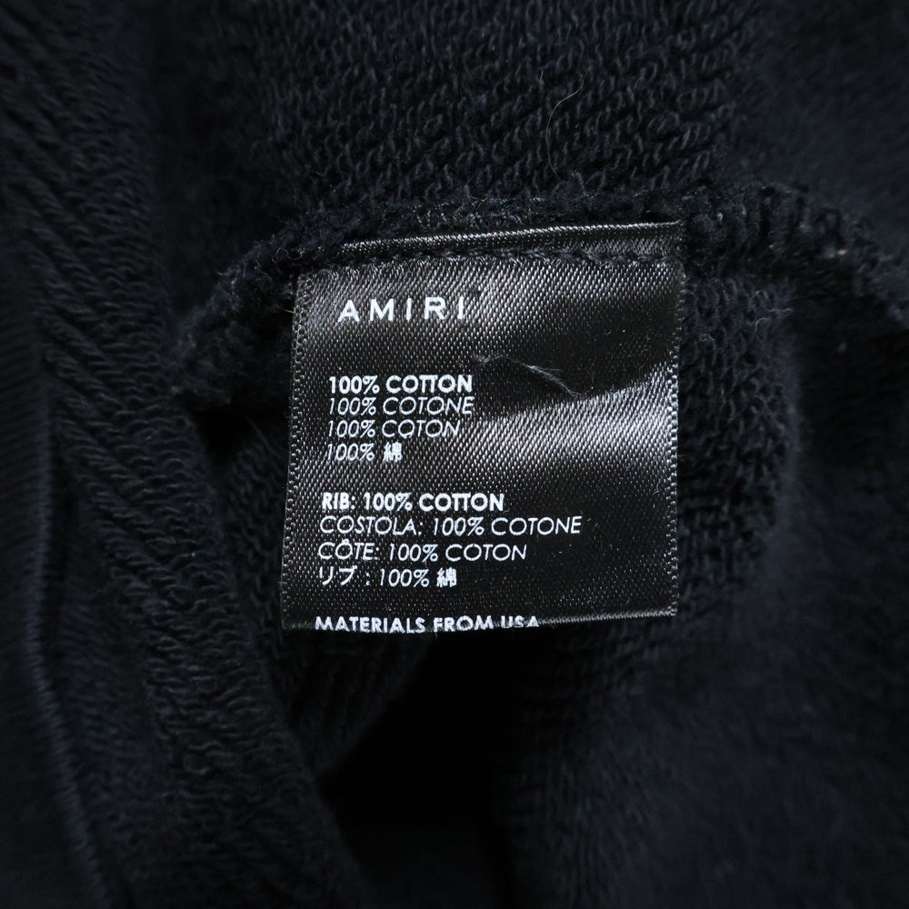 AMIRI(アミリ) BEVERLY HILLS RODEO DRIV限定スウェット ビバリーヒルズ ロデオドライブ トレーナー ブラック