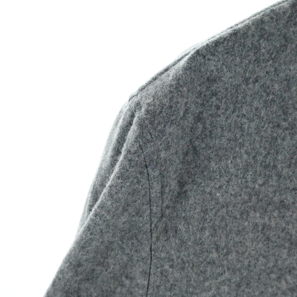 COMME des GARCONS HOMME PLUS(コムデギャルソンオムプリュス) 95AW SLEEP期 スリープ期 ウール縮絨 ジップブルゾン フリル加工 グレー