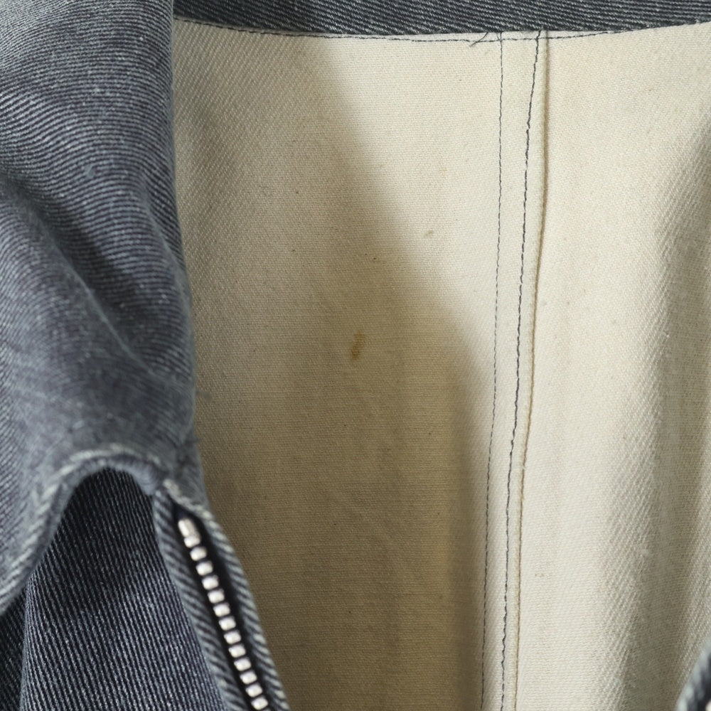 COMME des GARCONS HOMME(コムデギャルソンオム) 92AW 田中期 田中オム ジップアップ ブルゾン コットン グレー