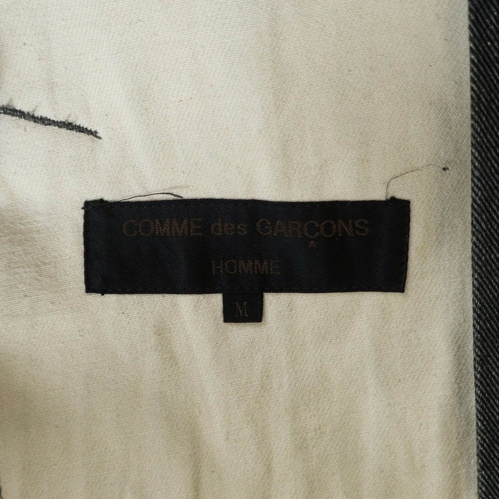 COMME des GARCONS HOMME(コムデギャルソンオム) 92AW 田中期 田中オム ジップアップ ブルゾン コットン グレー