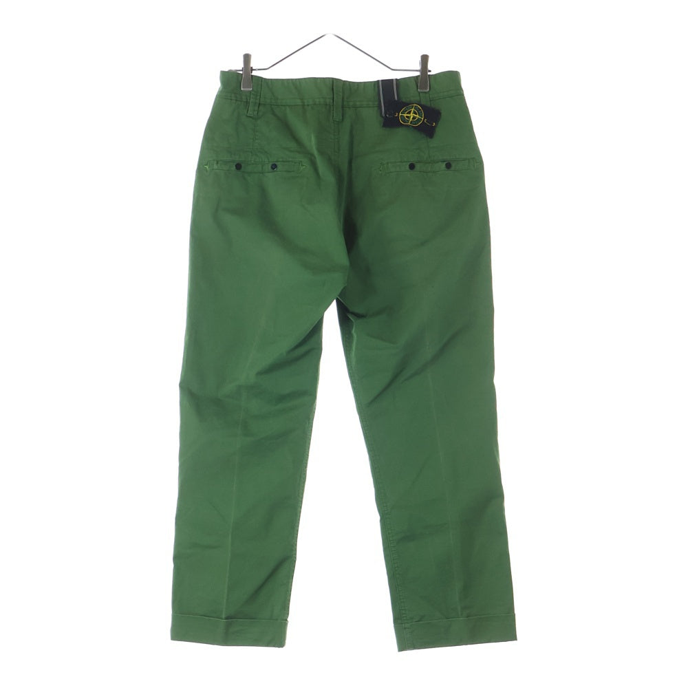 STONE ISLAND(ストーンアイランド) 00s VINTAGE コットン スラックス パンツ グリーン