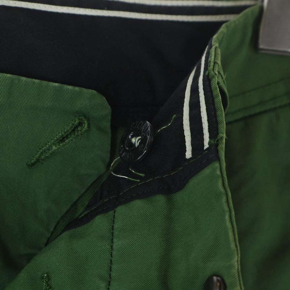 STONE ISLAND(ストーンアイランド) 00s VINTAGE コットン スラックス パンツ グリーン