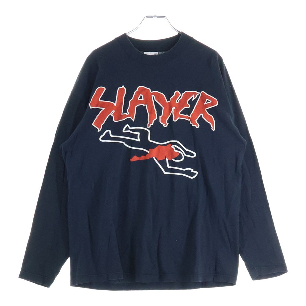 VINTAGE(ヴィンテージ) 90s SLAYER GOD HATES US ALL L/S スレイヤー ロンT 長袖カットソー ブラック