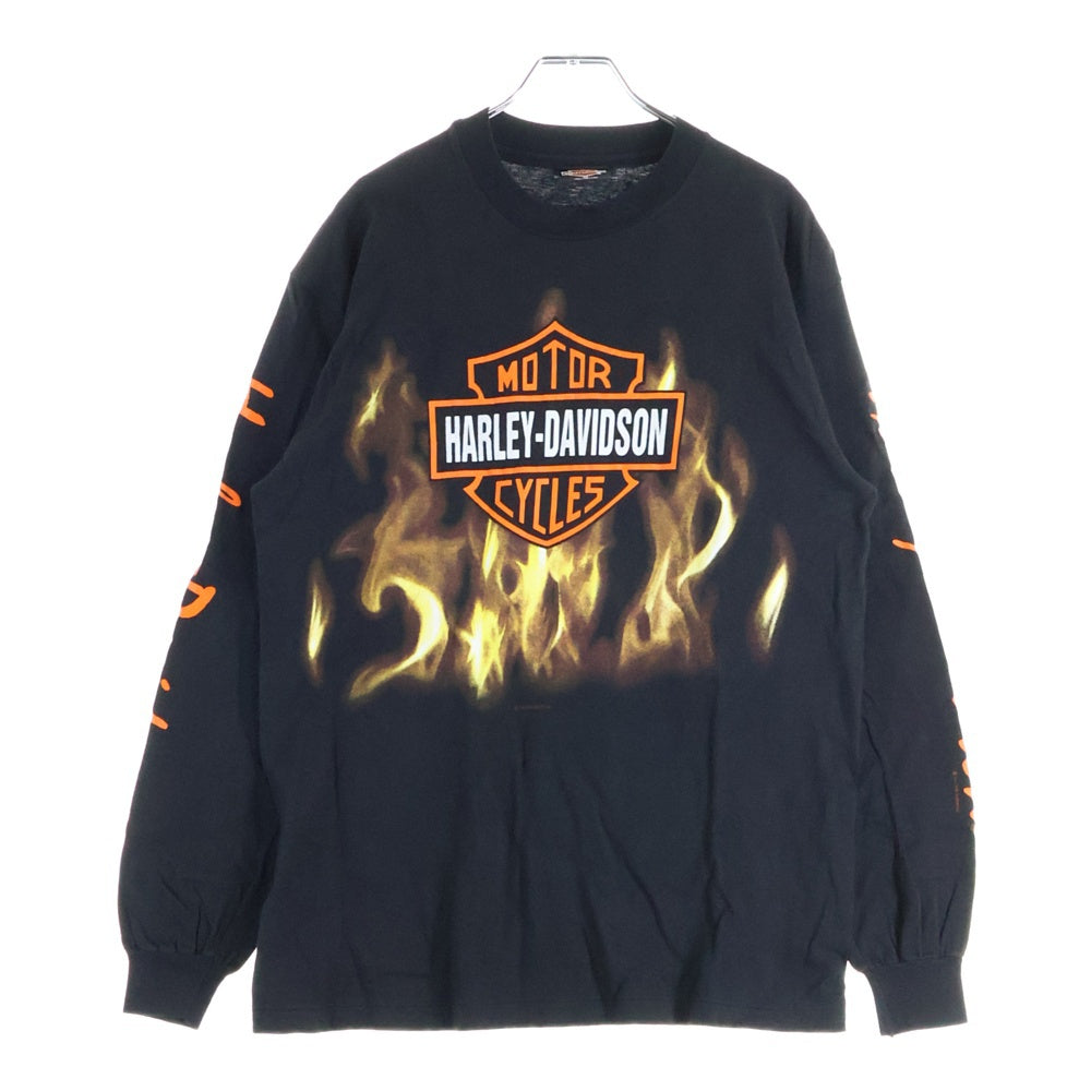 HARLEY DAVIDSON(ハーレーダビッドソン) 90s FLAME PRINT L/S フレイム