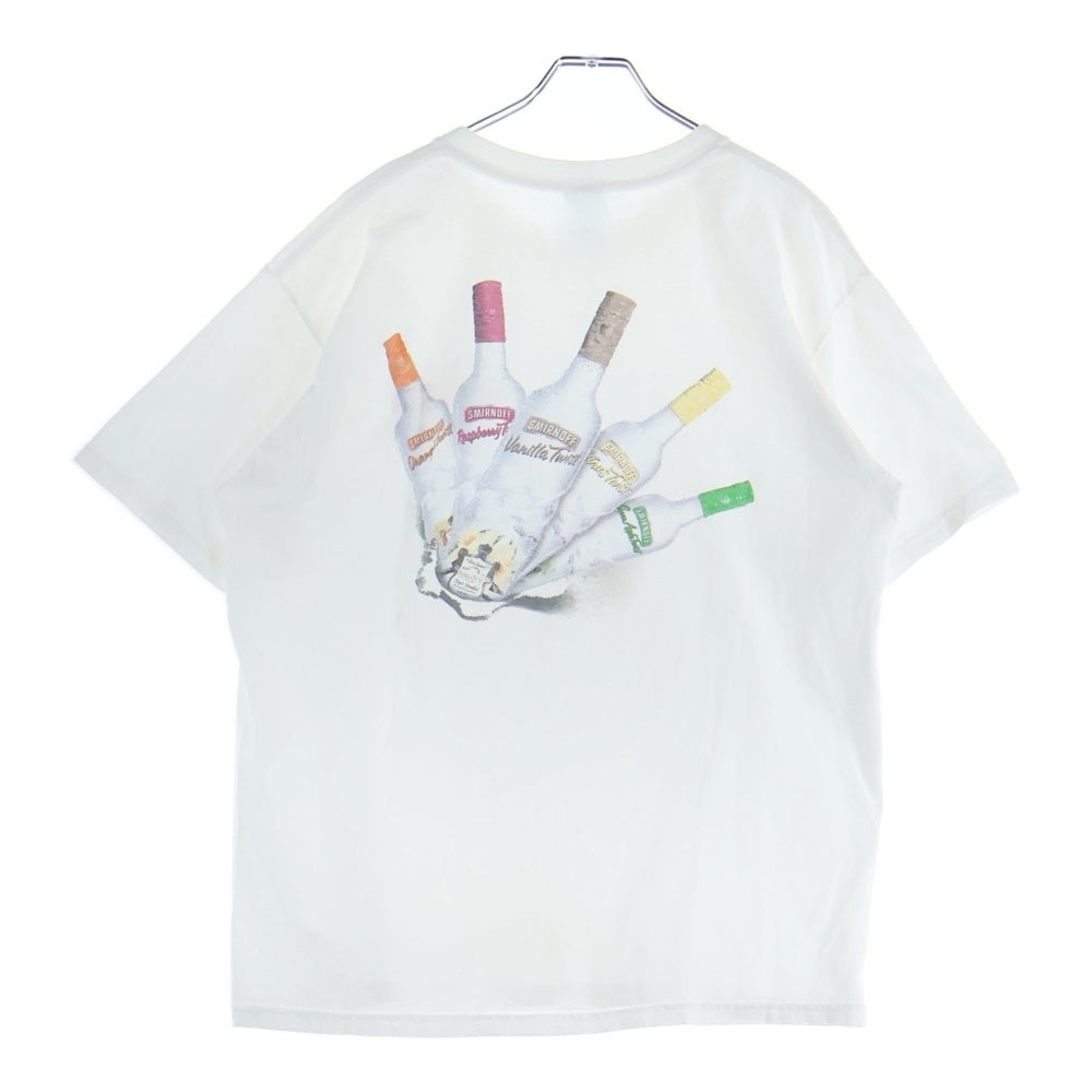 VINTAGE(ヴィンテージ) 00s SMIRNOFF PRINT TEE スミノフ Tシャツ 半袖カットソー ホワイト