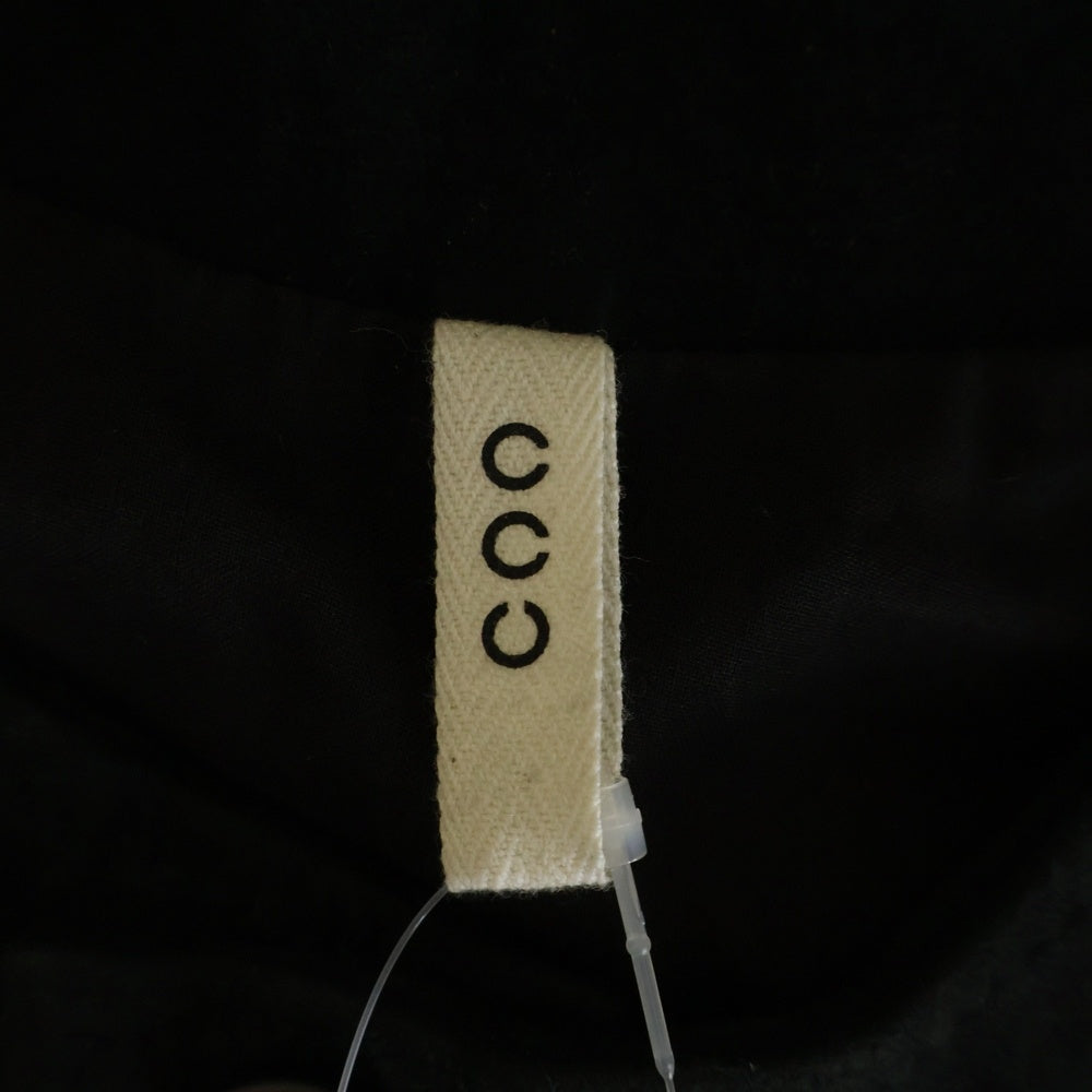 CCU(シーシーユー) suede vest スエード ベスト ブラック V-03-SUEDE