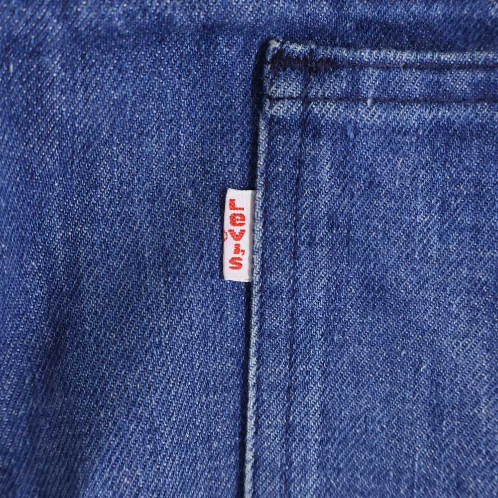 Levi's(リーバイス) 70ー80s VINTAGE セーラーデニム パンツ スモールe ボタン裏刻印272 ポーランド 42TALON 白タブ インディゴ