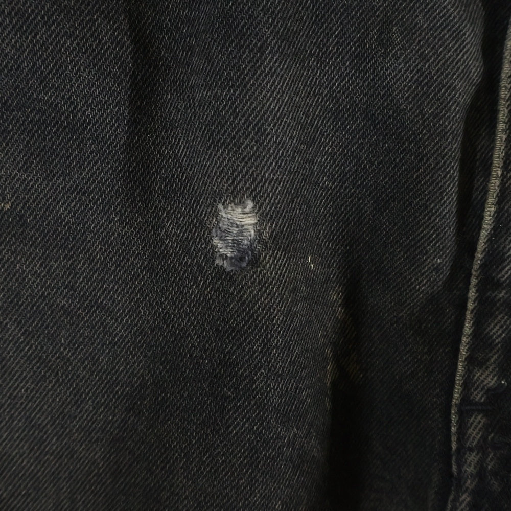 Levi's(リーバイス) 505 オレンジタブ YKK ジップ 後染め デニム ブラック