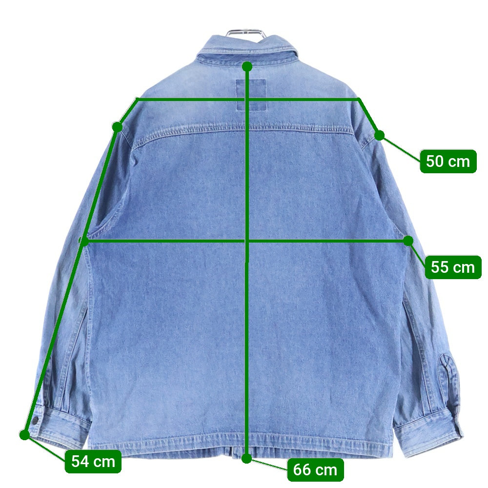 C.P. Company(シーピーカンパニー) DENIM COVER All デニム カバー オール ジャケット インディゴ