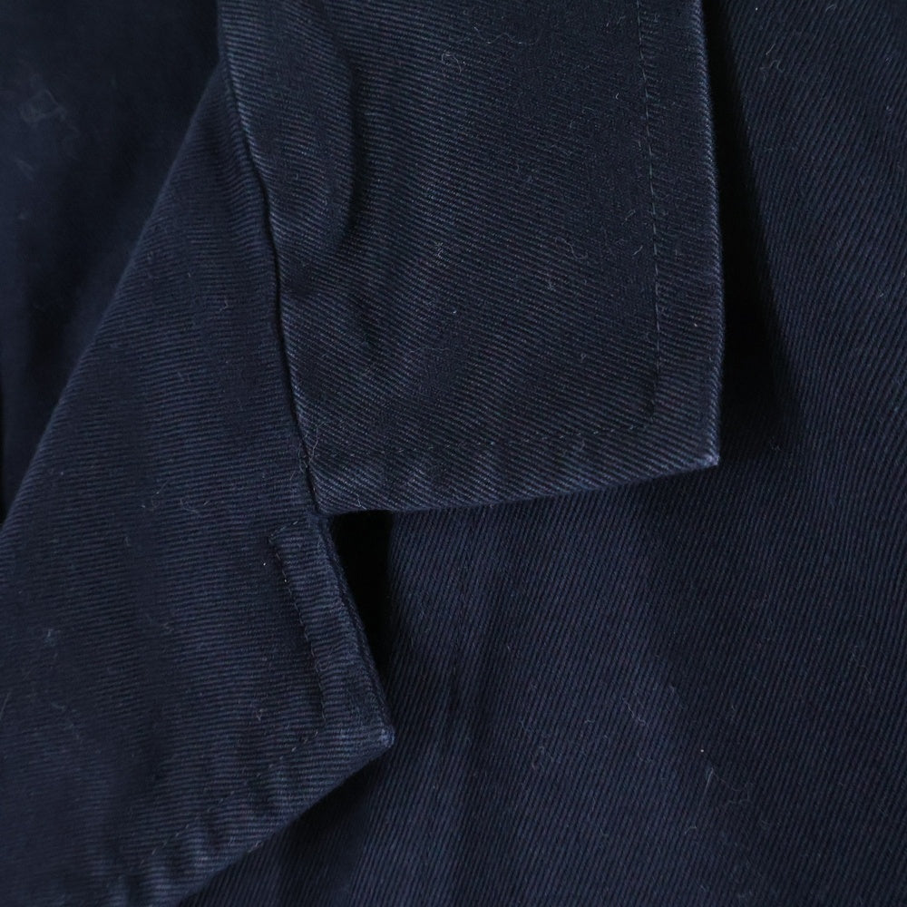 COMME des GARCONS HOMME PLUS(コムデギャルソンオムプリュス) 93SS Archive コットンステンカラーコート ネイビー