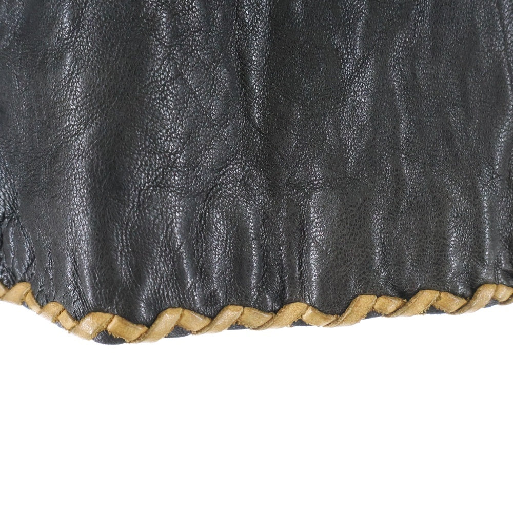 VINTAGE(ヴィンテージ) 60ー70s NORTH BEACH LEATHER ハンドメイド レザー シャツ ジャケット ブラック