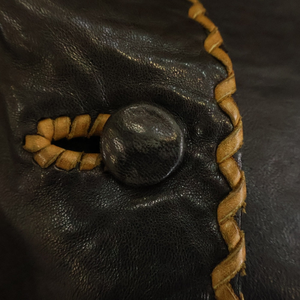 VINTAGE(ヴィンテージ) 60ー70s NORTH BEACH LEATHER ハンドメイド レザー シャツ ジャケット ブラック