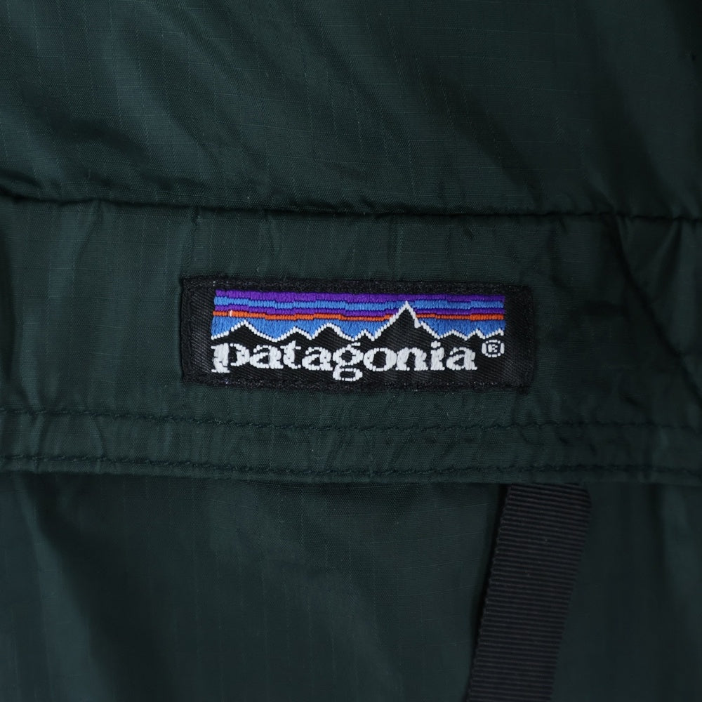 PATAGONIA(パタゴニア) 90s REVERSIBLE GLISSADE JACKET BULLSEYE MADE IN USA グリセード ブルズアイ プルオーバー ジャケット 総柄 マルチカラー/グリーン