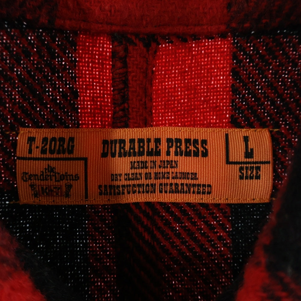 TENDERLOIN(テンダーロイン) T-BUFFALO JACKET 2nd バッファロージャケット レッド/ブラック