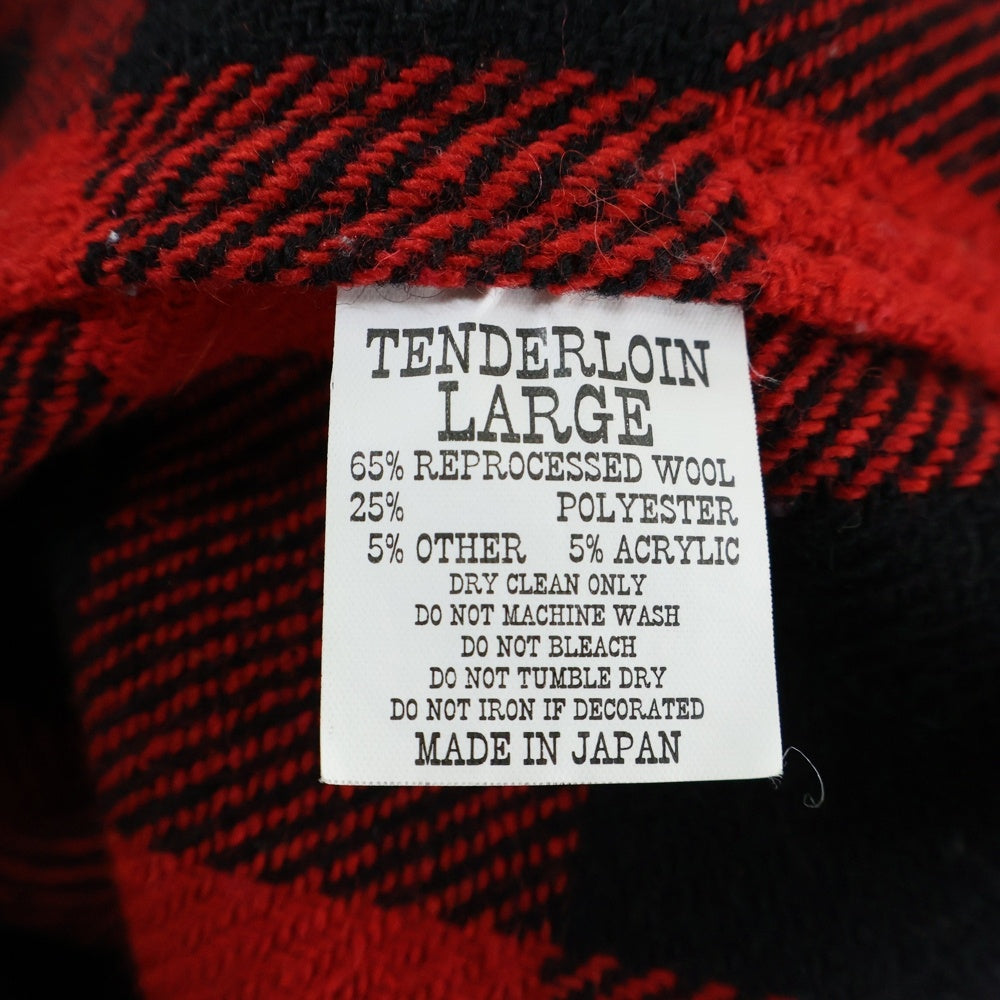 TENDERLOIN(テンダーロイン) T-BUFFALO JACKET 2nd バッファロージャケット レッド/ブラック