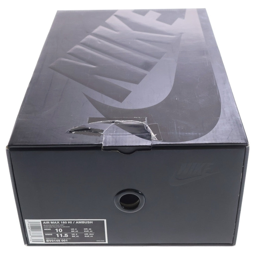 NIKE(ナイキ) ×AMBUSH AIR MAX 180 HIGH アンブッシュ エアマックス 180 ハイカット ブラック BV0145-001