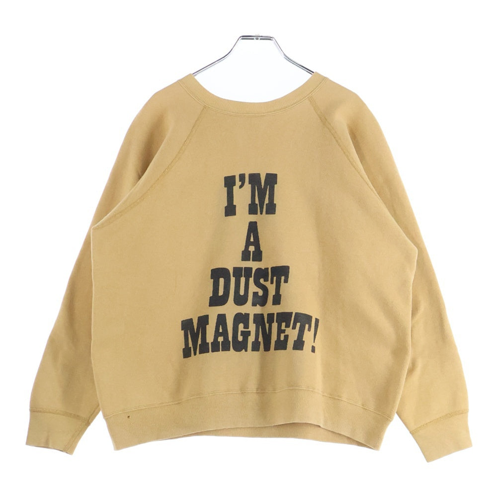 VINTAGE(ヴィンテージ) 60s PIG PEN Sweatshirt ピッグペン 染み込みプリントスウェット スウェット イエロー