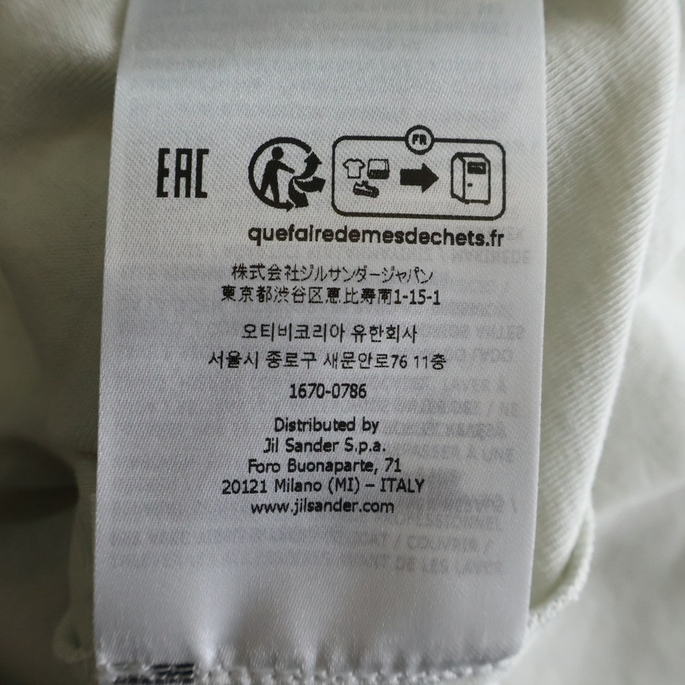 JIL SANDER +(ジルサンダープラス) クルー ネック コットン Tシャツ 半袖カットソー ミントグリーン J47FV0109 JTN356