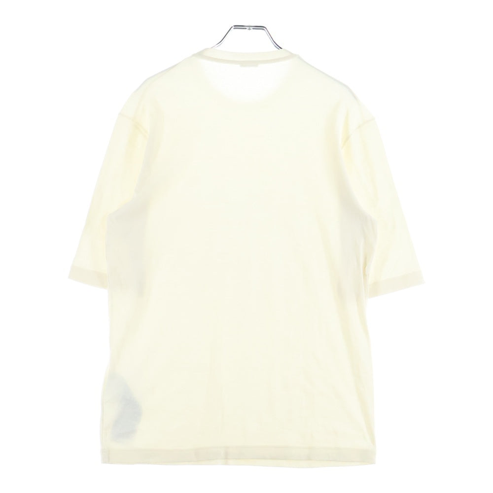 JIL SANDER +(ジルサンダープラス) クルー ネック コットン Tシャツ 半袖カットソー アイボリー J47FV0109 JTN356