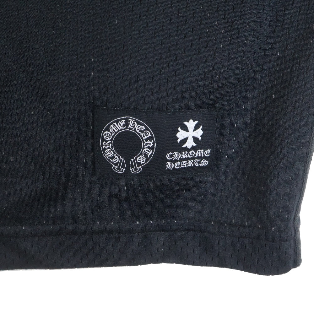 CHROME HEARTS(クロムハーツ) MESH WARM UP JERSEY リバーシブル CHロゴプリント メッシュタンクトップ ノースリーブ