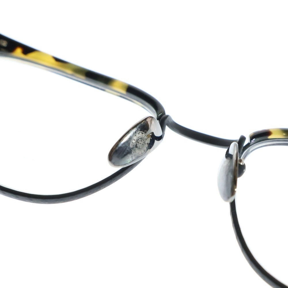 CHROME HEARTS(クロムハーツ) TIMMMMBR マッドブラック コンビ フレーム メガネ サングラス イエロー/マッドブラック