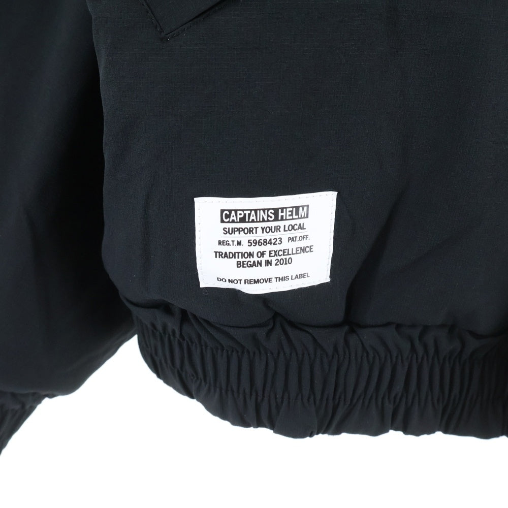 CAPTAINS HELM(キャプテンズ ヘルム) REVERSIBLE FLEECE リバーシブル フリース ナイロン レオパード ジャケット レオパード/ブラック