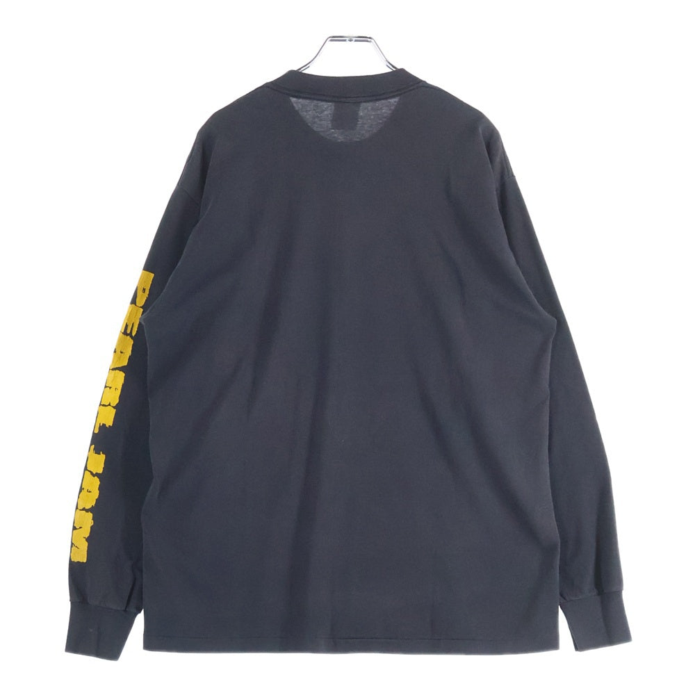 VINTAGE(ヴィンテージ) 90s PEARL JAM music for rhinos L/S パールジャム アームプリント ロンT 長袖カットソー ブラック