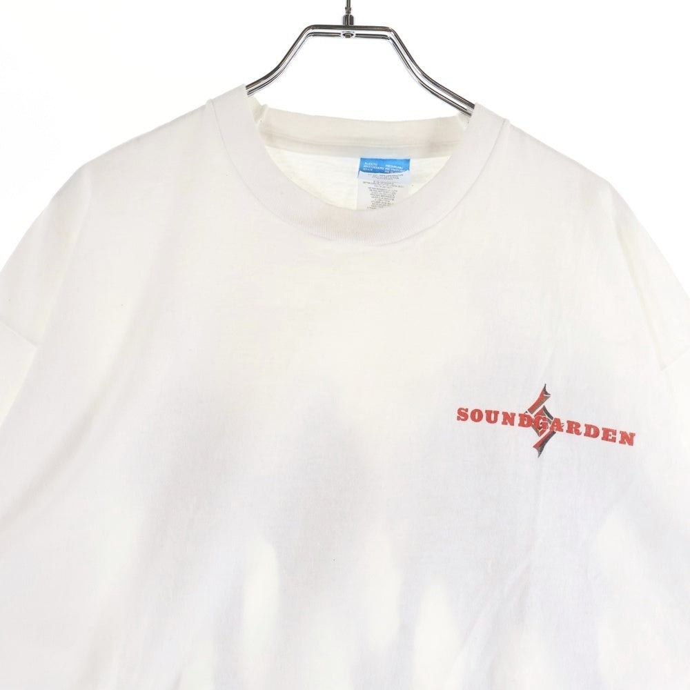VINTAGE(ヴィンテージ) 90s SOUNDGARDEN member print サウンドガーデン メンバープリント バンド 半袖Tシャツ カットソー ホワイト